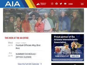 'aiaonline.org' screenshot