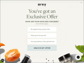 'areygrey.com' screenshot