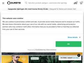 'xlmoto.no' screenshot