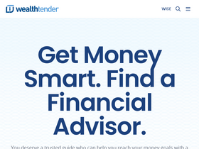 'wealthtender.com' screenshot