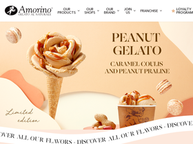 'amorino.com' screenshot