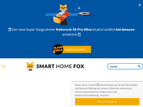 'smart-home-fox.de' screenshot