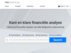 'fincheck.be' screenshot