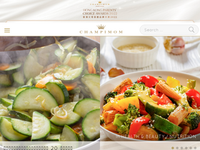 'champimom.com' screenshot
