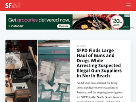 'sfist.com' screenshot