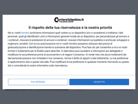 'corrieresalentino.it' screenshot