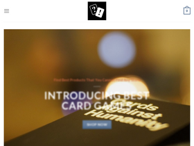 'muggles.cards' screenshot