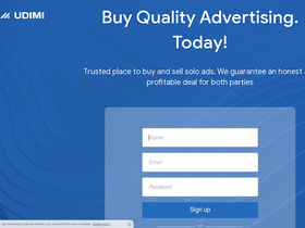 'udimi.com' screenshot