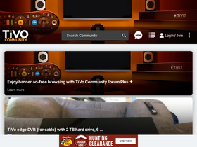 'tivocommunity.com' screenshot
