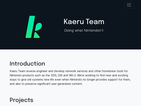 'kaeru.world' screenshot