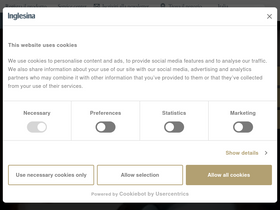 'inglesina.it' screenshot