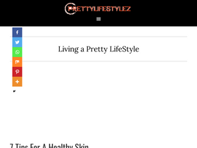 'prettylifestylez.com' screenshot