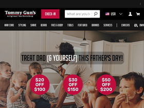 'tommyguns.com' screenshot