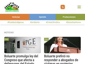 'servindi.org' screenshot