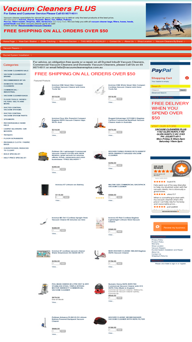 vacuumcleanersplus.com.au