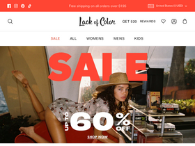 'lackofcolor.com' screenshot