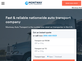 'montway.com' screenshot