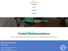 'iseepassword.com' screenshot