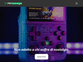 ps-nostalgia.com homepage screenshot