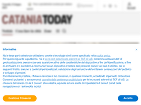 'cataniatoday.it' screenshot