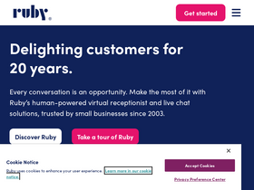 'ruby.com' screenshot