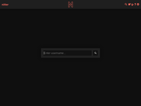 'nitter.net' screenshot