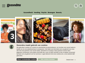 'gezondnu.nl' screenshot