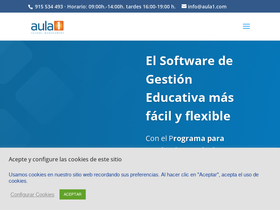 'aula1.com' screenshot