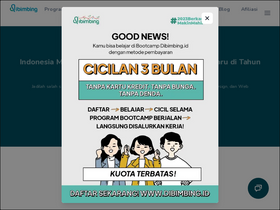 'dibimbing.id' screenshot