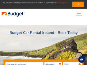 'budget.ie' screenshot