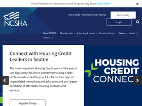 'ncsha.org' screenshot