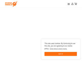 'orangenebula.com' screenshot