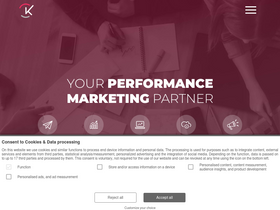 'kwanko.com' screenshot