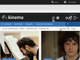 'kinema.sk' screenshot