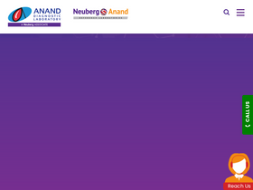 'anandlab.com' screenshot