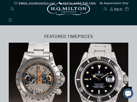 'hqmilton.com' screenshot