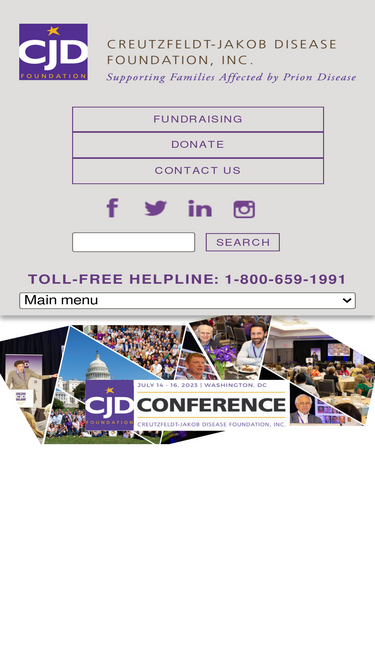 cjdfoundation.org