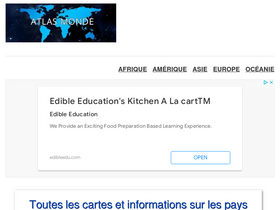 'atlas-monde.net' screenshot
