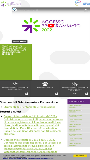 accessoprogrammato.miur.it