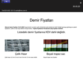 'lme.com.tr' screenshot
