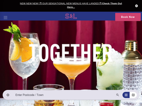 'slugandlettuce.co.uk' screenshot