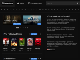 'vertelevisionenvivo.com' screenshot