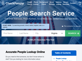 'checkpeople.com' screenshot