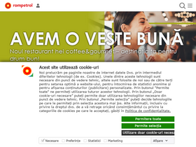 'rompetrol.ro' screenshot
