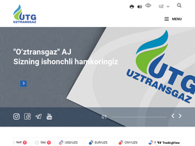 'utg.uz' screenshot