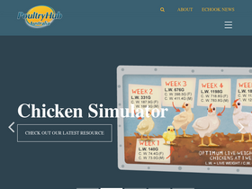'poultryhub.org' screenshot