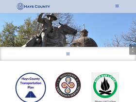 'hayscountytx.com' screenshot