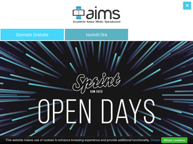 'accademiamedici.it' screenshot