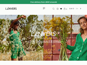 L'ENVERS website screenshot