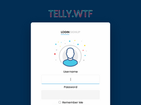 'telly.wtf' screenshot